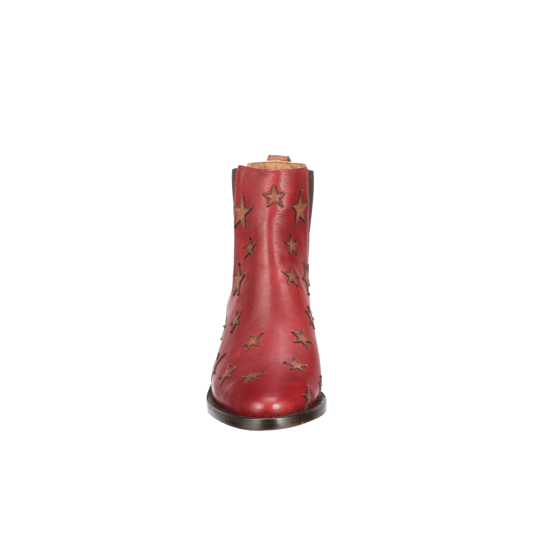 Cheapest ๐งจ Lucchesse-inc Estrella Chelsea :: Red + Tan ๐ 8 Lucchesse-inc Estrella Chelsea :: Red + Tan