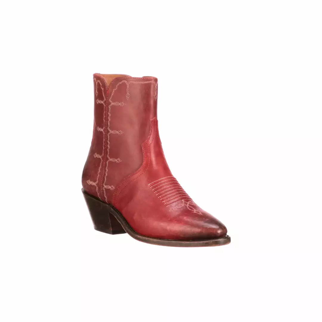 Outlet โ๏ธ Lucchesse-inc ๐ BOOTS Mila :: Red ๐ 9 Lucchesse-inc BOOTS Mila :: Red