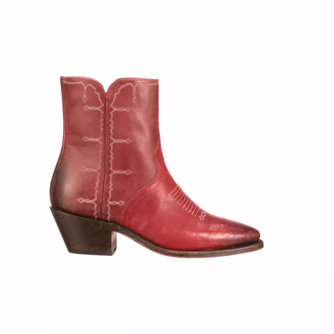 Outlet โ๏ธ Lucchesse-inc ๐ BOOTS Mila :: Red ๐ 3 Lucchesse-inc BOOTS Mila :: Red
