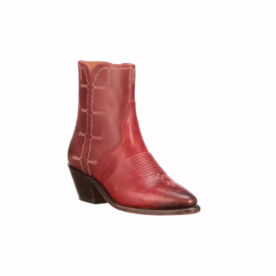 Outlet โ๏ธ Lucchesse-inc ๐ BOOTS Mila :: Red ๐ 8 Lucchesse-inc BOOTS Mila :: Red