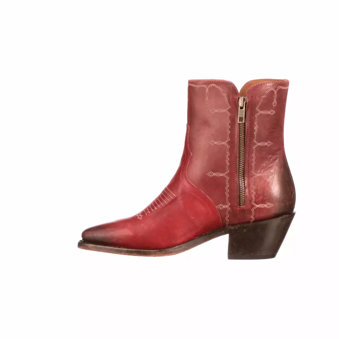 Outlet โ๏ธ Lucchesse-inc ๐ BOOTS Mila :: Red ๐ 7 Lucchesse-inc BOOTS Mila :: Red