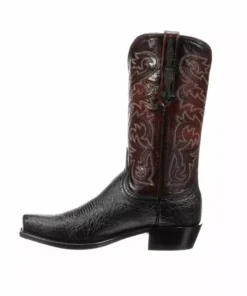 Lucchese-inc Nathan :: Black + Black Cherry