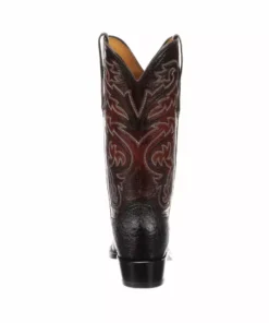 Lucchese-inc Nathan :: Black + Black Cherry