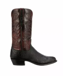 Lucchese-inc Nathan :: Black + Black Cherry