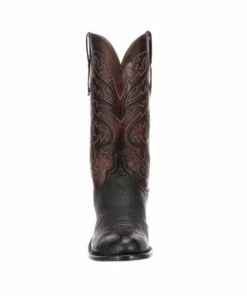 Lucchese-inc Nathan :: Black + Black Cherry