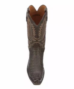 Lucchese-inc Boots Walter :: Barrel Brown + Chocolate