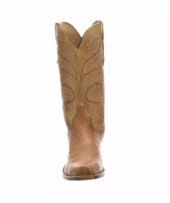 Lucchese-inc Boots Nathan :: Barnwood + Antique Saddle