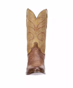 Lucchese-inc Boots Nathan :: Barnwood + Antique Saddle