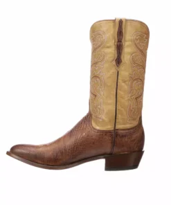 Lucchese-inc Boots Nathan :: Barnwood + Antique Saddle
