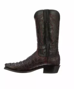Lucchese-inc Boots Franklin :: Black Cherry + Black