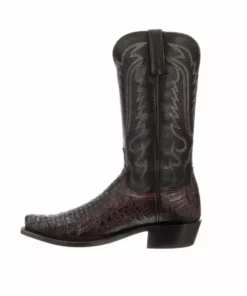 Lucchese-inc Boots Walter :: Black Cherry + Black
