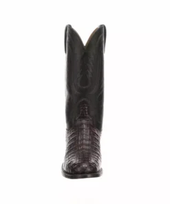 Lucchese-inc Boots Walter :: Black Cherry + Black