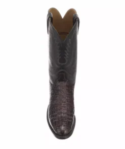 Lucchese-inc Boots Walter :: Black Cherry + Black