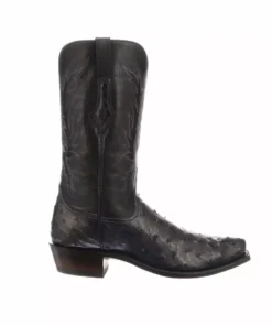 Lucchese-inc Elgin :: Navy + Black Boots