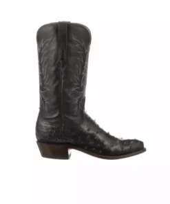 Lucchese-inc Elgin :: Navy + Black Boots