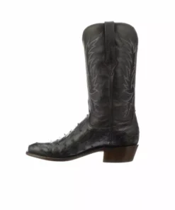 Lucchese-inc Elgin :: Navy + Black Boots