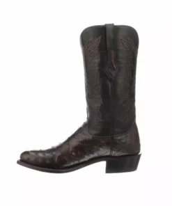 Lucchese-inc Elgin :: Black Cherry + Black Boots