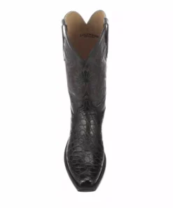 Lucchese-inc Rio :: Black + Grey/Charcoal