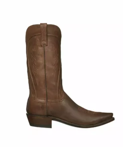 Lucchese-inc Bart :: Tan + Cowhide + Ranch Hand Boots