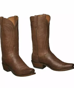 Lucchese-inc Bart :: Tan + Cowhide + Ranch Hand Boots