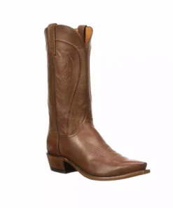 Lucchese-inc Bart :: Tan + Cowhide + Ranch Hand Boots