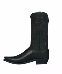 Lucchese-inc Boots Bart :: Black + Cowhide + Ranch Hand