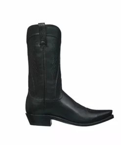Lucchese-inc Boots Bart :: Black + Cowhide + Ranch Hand