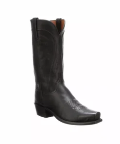 Lucchese-inc Men Bart :: Black + Cowhide