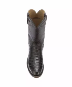 Lucchese-inc Boots Gerard :: Chocolate + Dark Brown
