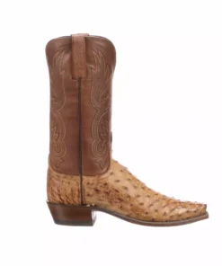 Lucchese-inc Dolly :: Barnwood + Tan BOOTS