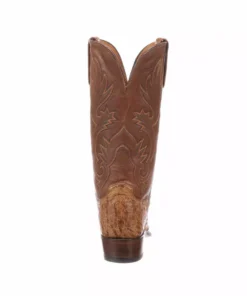 Lucchese-inc Dolly :: Barnwood + Tan BOOTS