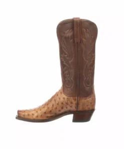 Lucchese-inc Dolly :: Barnwood + Tan BOOTS