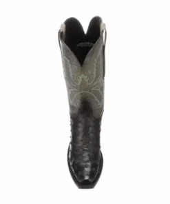 Lucchese-inc Josephine :: Black + Anthracite Grey BOOTS
