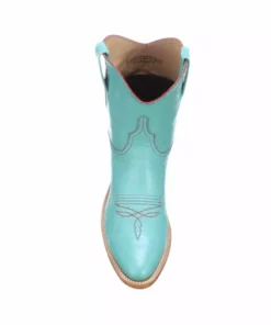 Lucchese-inc Gaby :: Turquoise + Red