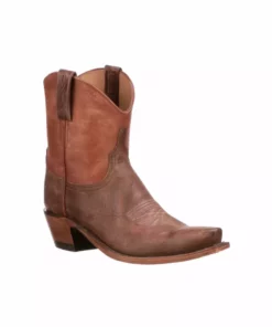 Lucchesse-inc Gaby Two-Tone :: Tan BOOTS