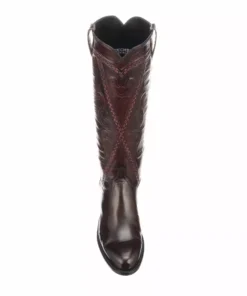 Lucchese-inc Dora :: Black Cherry BOOTS