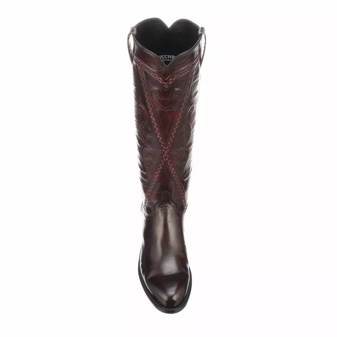 Best Sale ๐ Lucchese-inc Dora :: Black Cherry โญ BOOTS โญ 4 Lucchese-inc Dora :: Black Cherry BOOTS