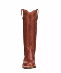 Lucchesse-inc Ladies Low Top Snake Boot King Ranch Edition :: Brandy
