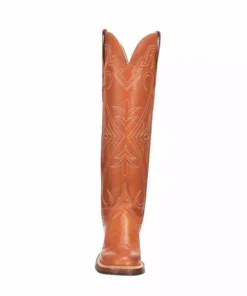 Lucchesse-inc Ladies High Top Snake Boot King Ranch Edition :: Whiskey