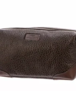 Lucchese-inc Dopp Kit :: Chocolate