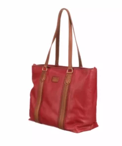 Lucchese-inc Handbags Frances Carryall Tote :: Red