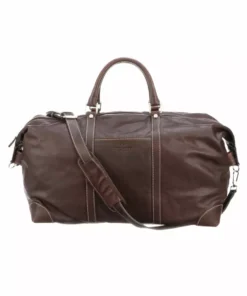 Lucchesse-inc COSIMO OVERNIGHT DUFFEL :: ESPRESSO Duffels