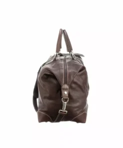 Lucchesse-inc COSIMO OVERNIGHT DUFFEL :: ESPRESSO Duffels