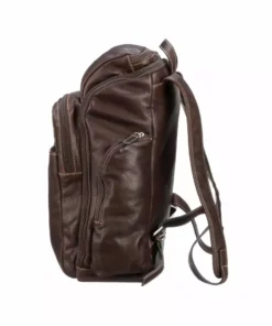 Lucchesse-inc Briefcase & Backpack COSIMO BACKPACK :: ESPRESSO