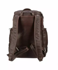 Lucchesse-inc Briefcase & Backpack COSIMO BACKPACK :: ESPRESSO