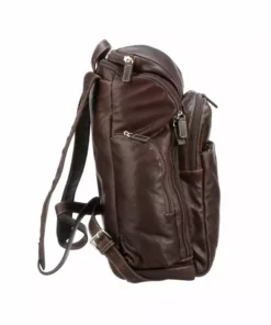 Lucchesse-inc Briefcase & Backpack COSIMO BACKPACK :: ESPRESSO