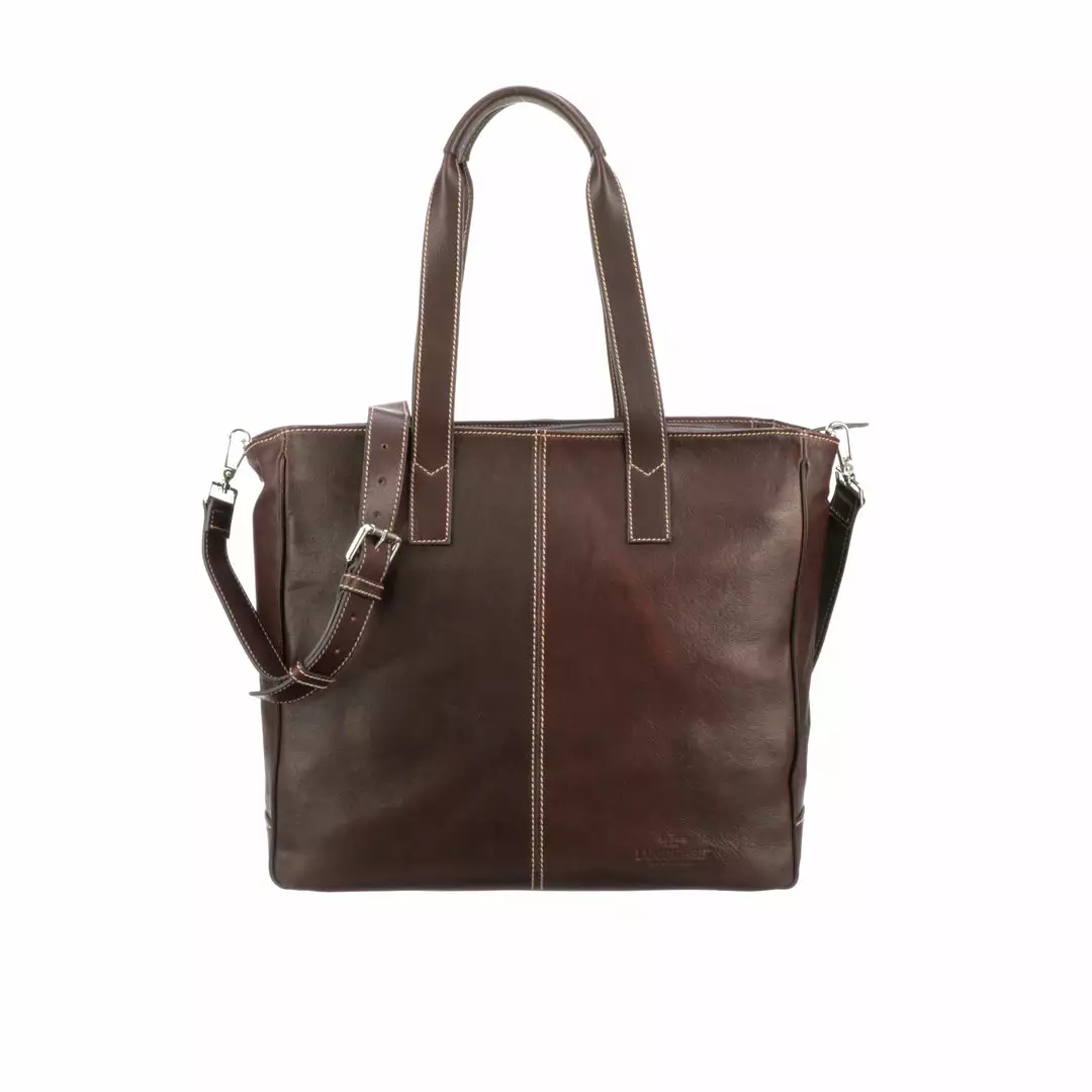 Best Sale โ Lucchesse-inc Briefcase & ๐ Backpack COSIMO CARYALL TOTE :: ESPRESSO ๐งจ 3 Lucchesse-inc Briefcase & Backpack COSIMO CARYALL TOTE :: ESPRESSO