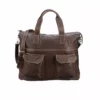 Lucchesse-inc Totes COSIMO TRAVEL TOTE :: ESPRESSO