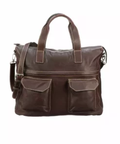 Lucchesse-inc Totes COSIMO TRAVEL TOTE :: ESPRESSO