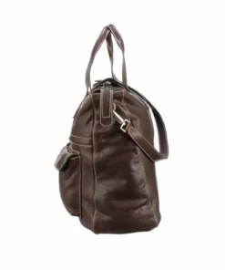 Lucchesse-inc Totes COSIMO TRAVEL TOTE :: ESPRESSO